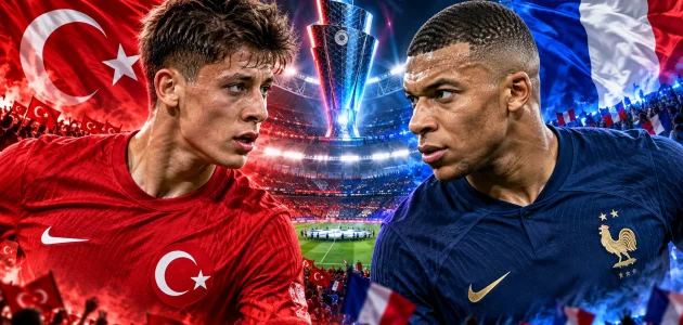موعد وتفاصيل مباراة فرنسا وتركيا في دوي الأمم الاوروبية 26-27