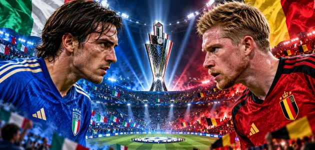 قمة نارية في الأولمبيكو.. إيطاليا تستقبل بلجيكا في افتتاح دوري الأمم الأوروبية
